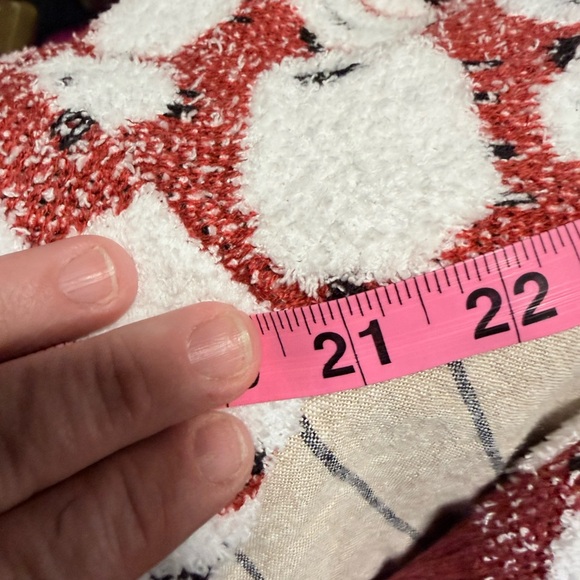 Ricki's Red and Cream Knit Sheep Sweater - Picture 9 of 9